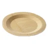 10 Pack | 11" Eco Friendly Bamboo Round Disposable Dinner Plates