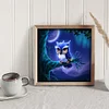 Diamond Painting -DIY Round Drill Owl