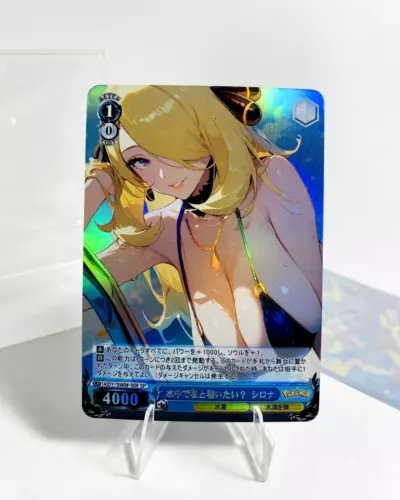 custom pokemon cards nsfw Thicc Fan-Art cynthia nsfw