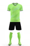 High-End Quick-Drying Polyester Soccer Wear Customizable Short-Sleeved Training Suit Set with OEM Service Available