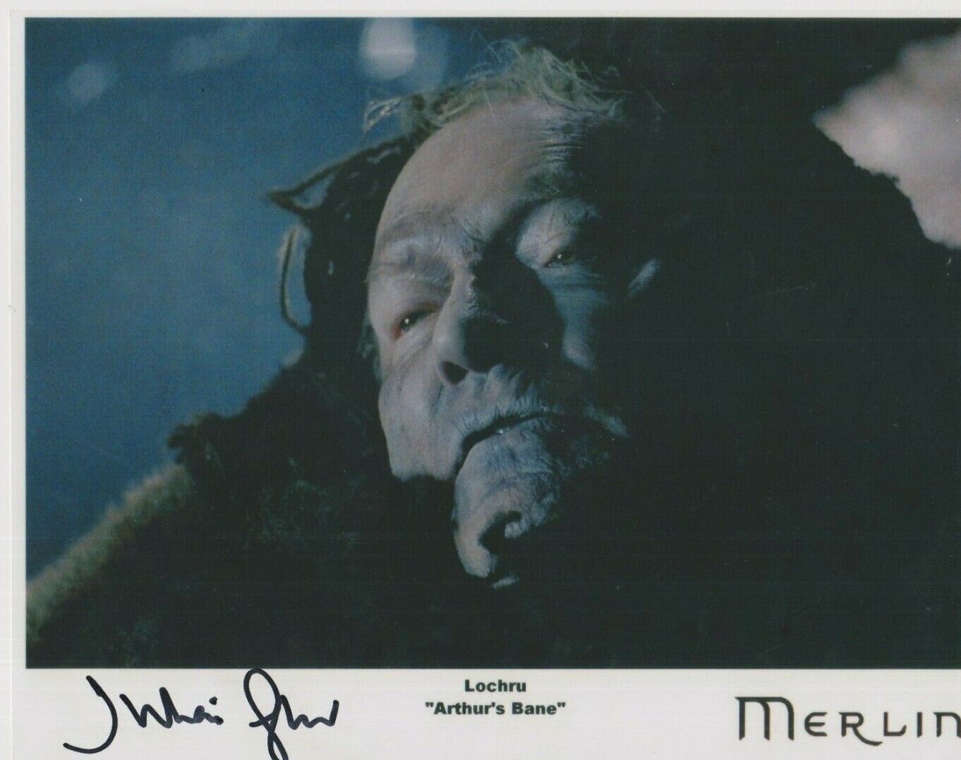 Julian Glover **HAND SIGNED** 8x10 Photo Poster painting ~ Merlin ~ AUTOGRAPHED
