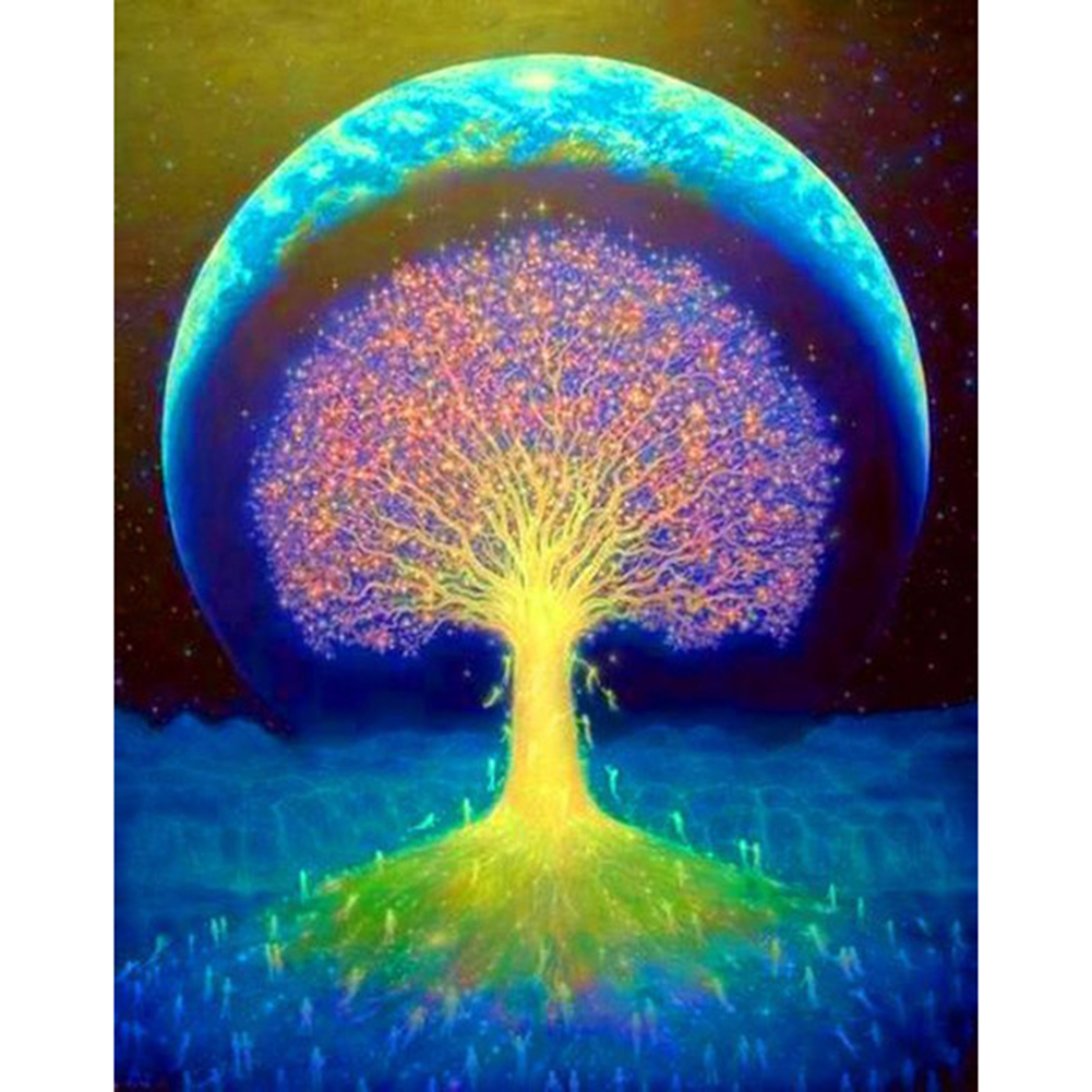 

Tree - Round Drill Diamond Painting - 30*40CM, 501 Original