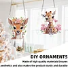 2Pcs Giraffe - 5d DIY Handwerk Anhänger