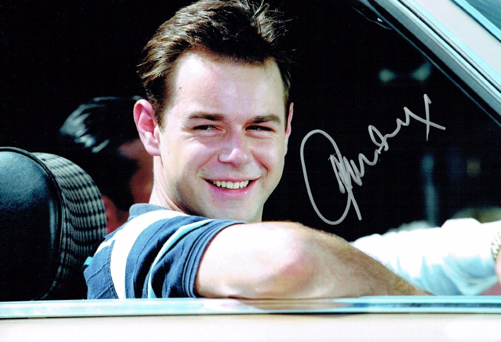 Danny DYER Signed Autograph 12x8 Photo Poster painting 3 COA AFTAL The BUSINESS Actor Cult Film