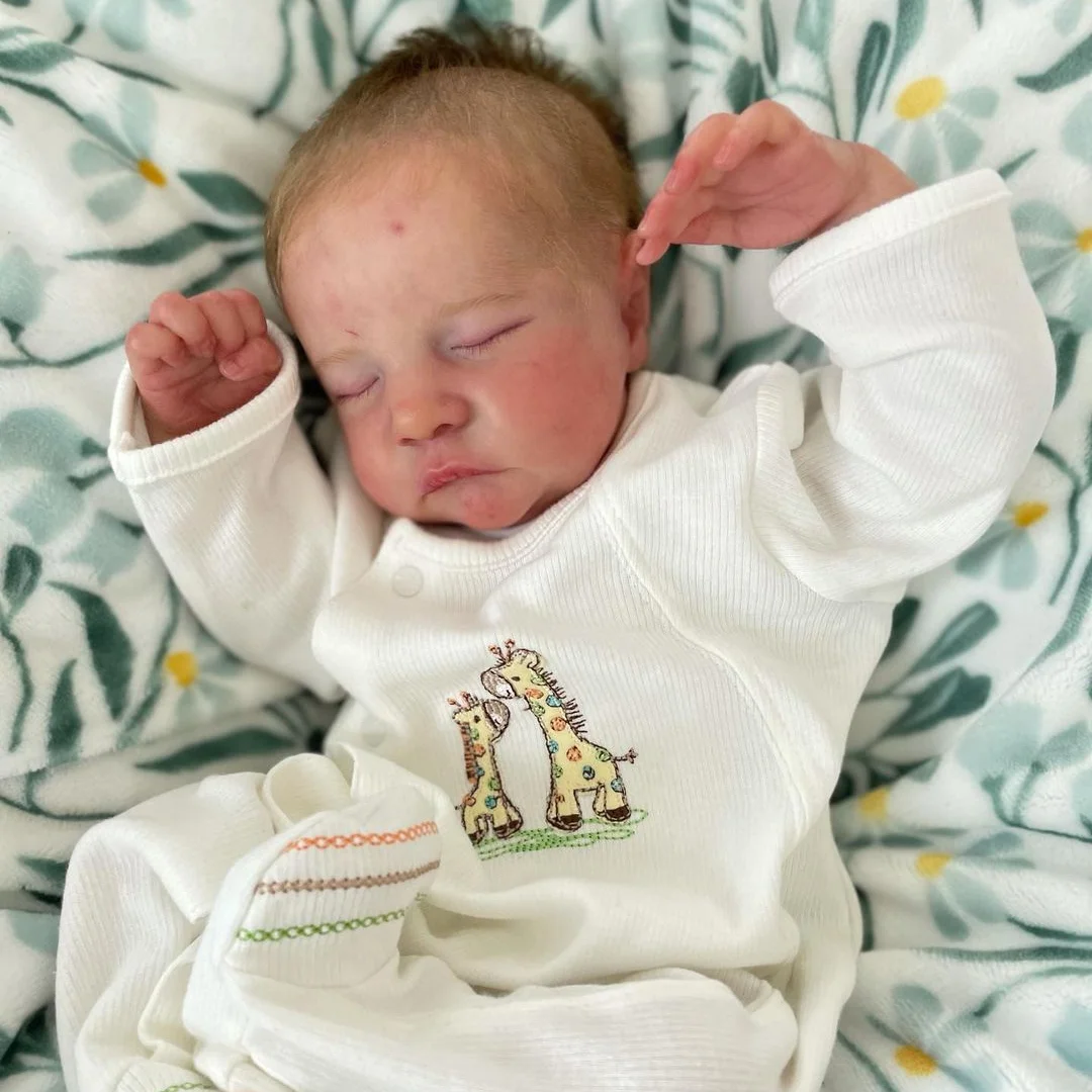 12 inches Real Lifelike Soft Silicone Sleeping Boys Reborn Newborn Baby Doll Named Charlotte -Creativegiftss® - [product_tag] RSAJ-Creativegiftss®