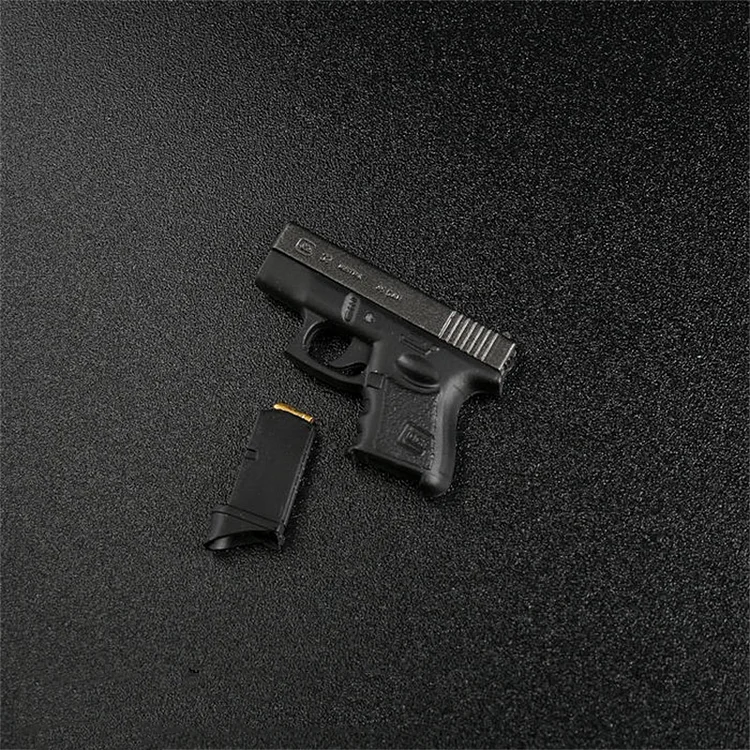Best Sell 1/6 Scale Pistol Gun AS064 Black Widow Glock G20 Model Two-color For 12" Soldier Figures-aliexpress
