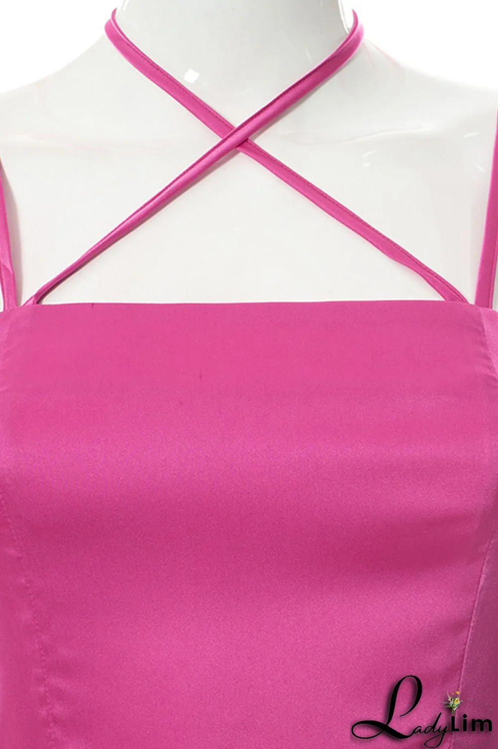 Red Sexy Solid Patchwork Spaghetti Strap A Line Dresses