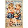 Diamond Painting -DIY Round Drill Independence Day Land that Love(60*40CM)