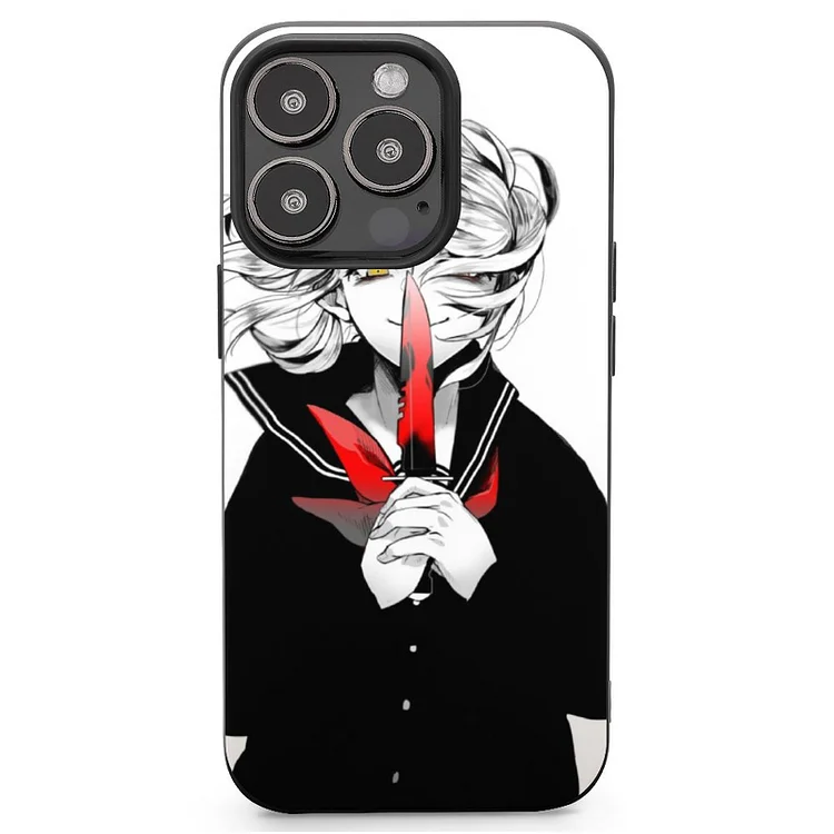 Dabi (Boku No Hero Academia) Himiko Toga Anime My Hero Academia Phone Case Mobile Phone Shell IPhone 13 and iPhone14 Pro Max and IPhone 15 Plus Case - Heather Prints Shirts