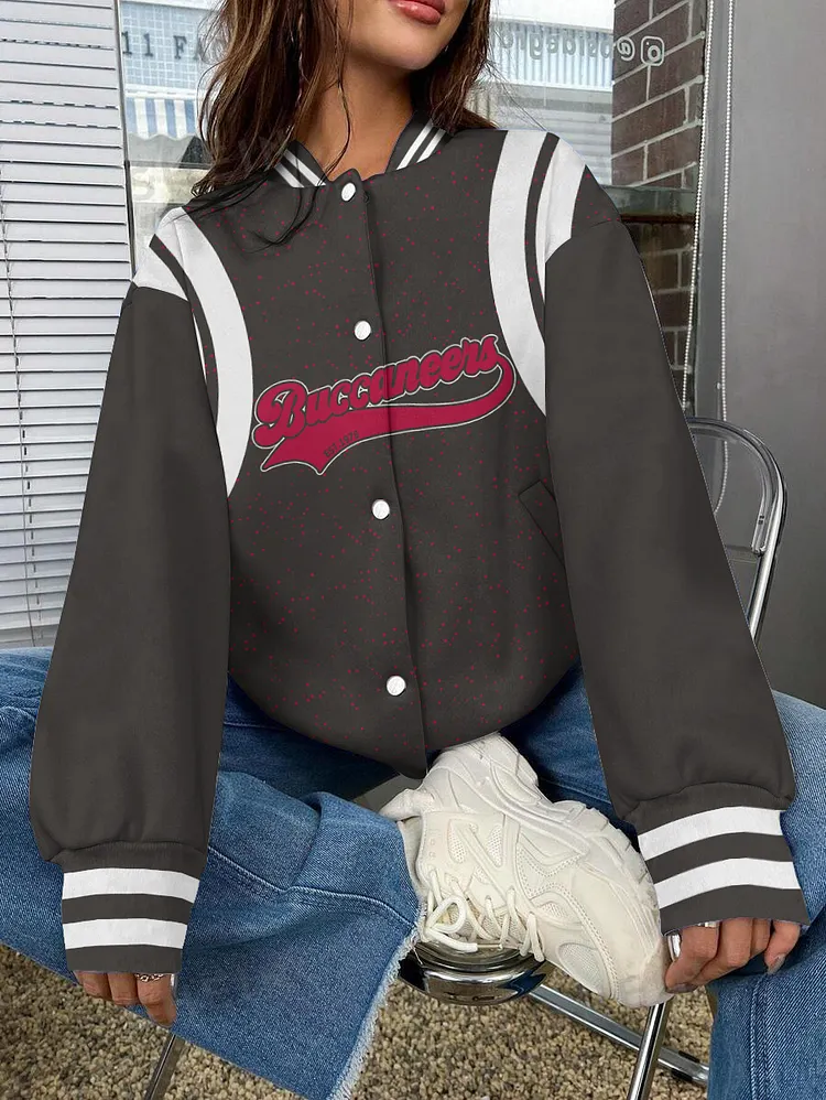 Tampa Bay Buccaneers National Football League 2024 Make Your Mark Unisex Varsity Jacket