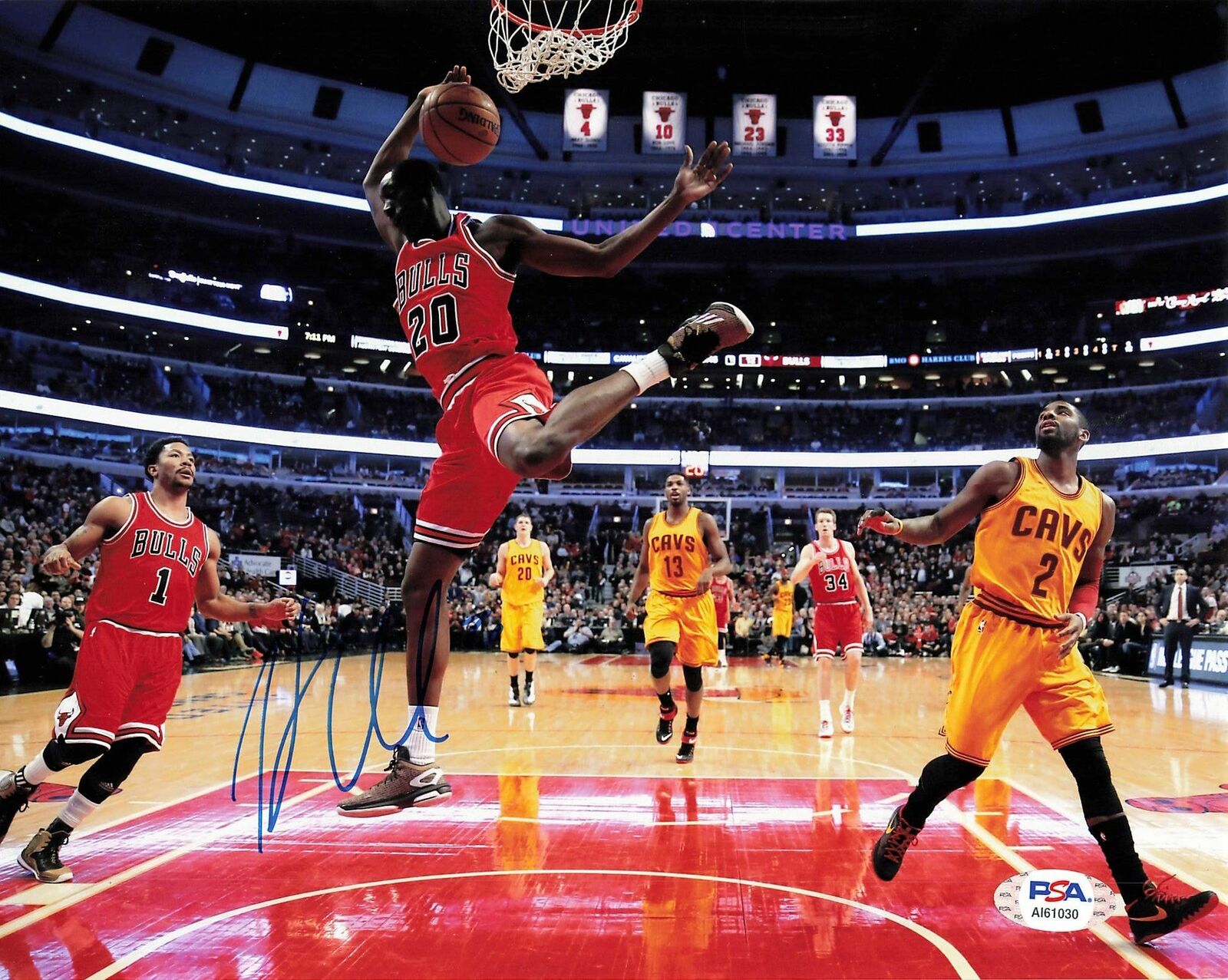 Tony Snell signed 8x10 Photo Poster painting PSA/DNA Chicago Bulls Autographed