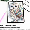 2pcs Owl Partial DIY 50 Pages A5 Diamond Painting Notebook for Study Drawing