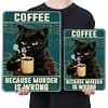 Cat - Metal Tin Signs(8*12Inch/12*16Inch) - Animal