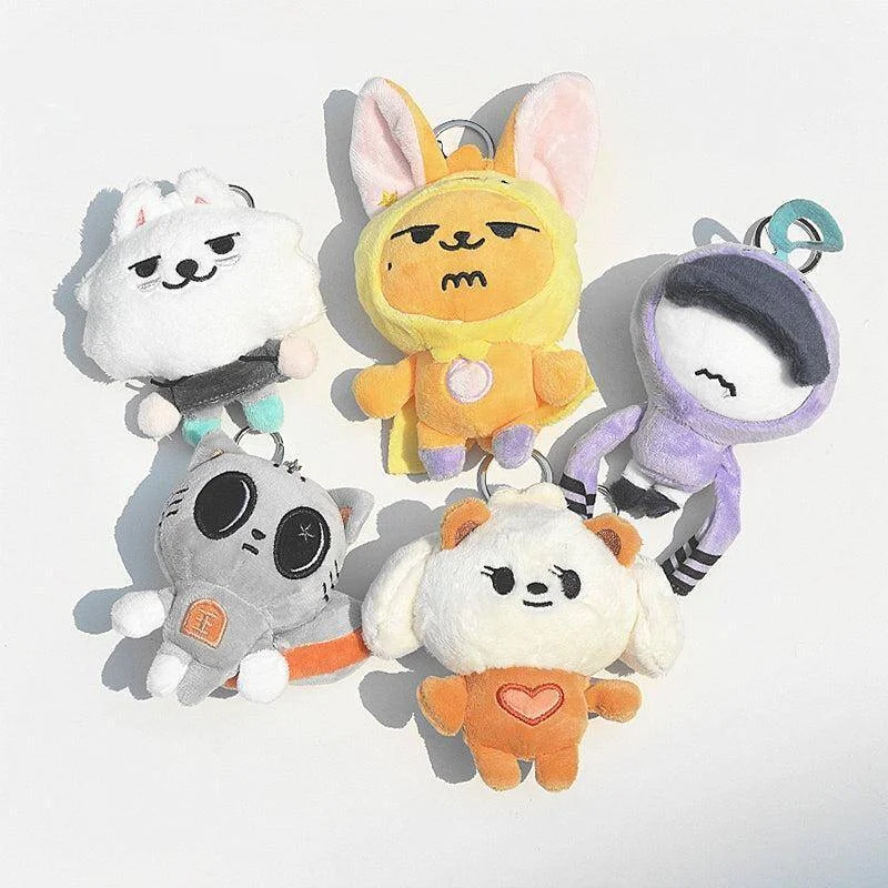 TXT PPULBATU X LG TWINS Uniform Plush Keyring