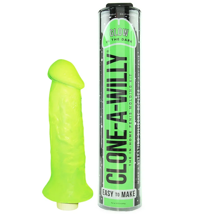 Pornhint Clone-A-Willy Vibrator Kit - Glow-in-the-Dark