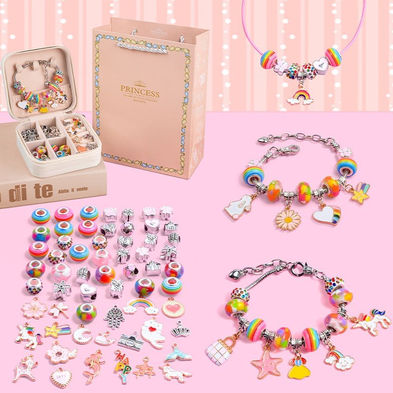 🔥2022 TOP 1 HOT SALE🔥 - Charm Bracelet Jewelry Making Kit(BUY 2 FREE SHIPPING TODAY!)
