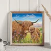 >SALE<Full Embroidery Eco-cotton Thread 14CT Counted Yak Cross Stitch Kit 40x40cm