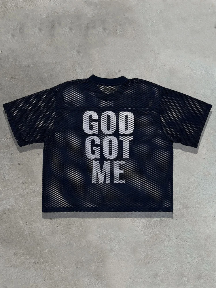 God Bless The Basic Mesh T-shirt