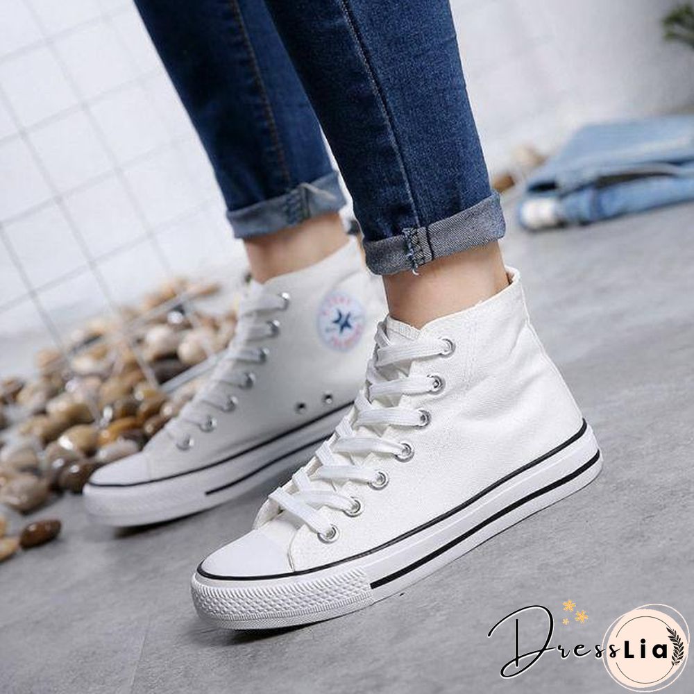 Men Canvas Sneakers Lovers Comfortable Shoes Flats Casual Women Red White Black Blue Breathable Walking shoes Plus Large Size 44