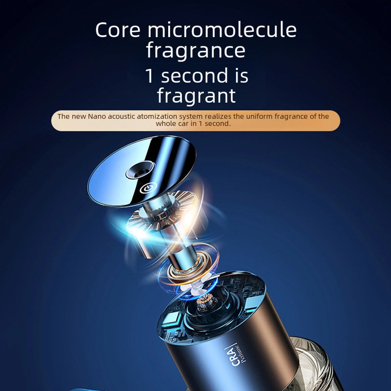 Car Aromatherapy Machine High-end Lasting Light Fragrance Intelligent Spray Car Humidifier Advanced Car Fragrance Machine