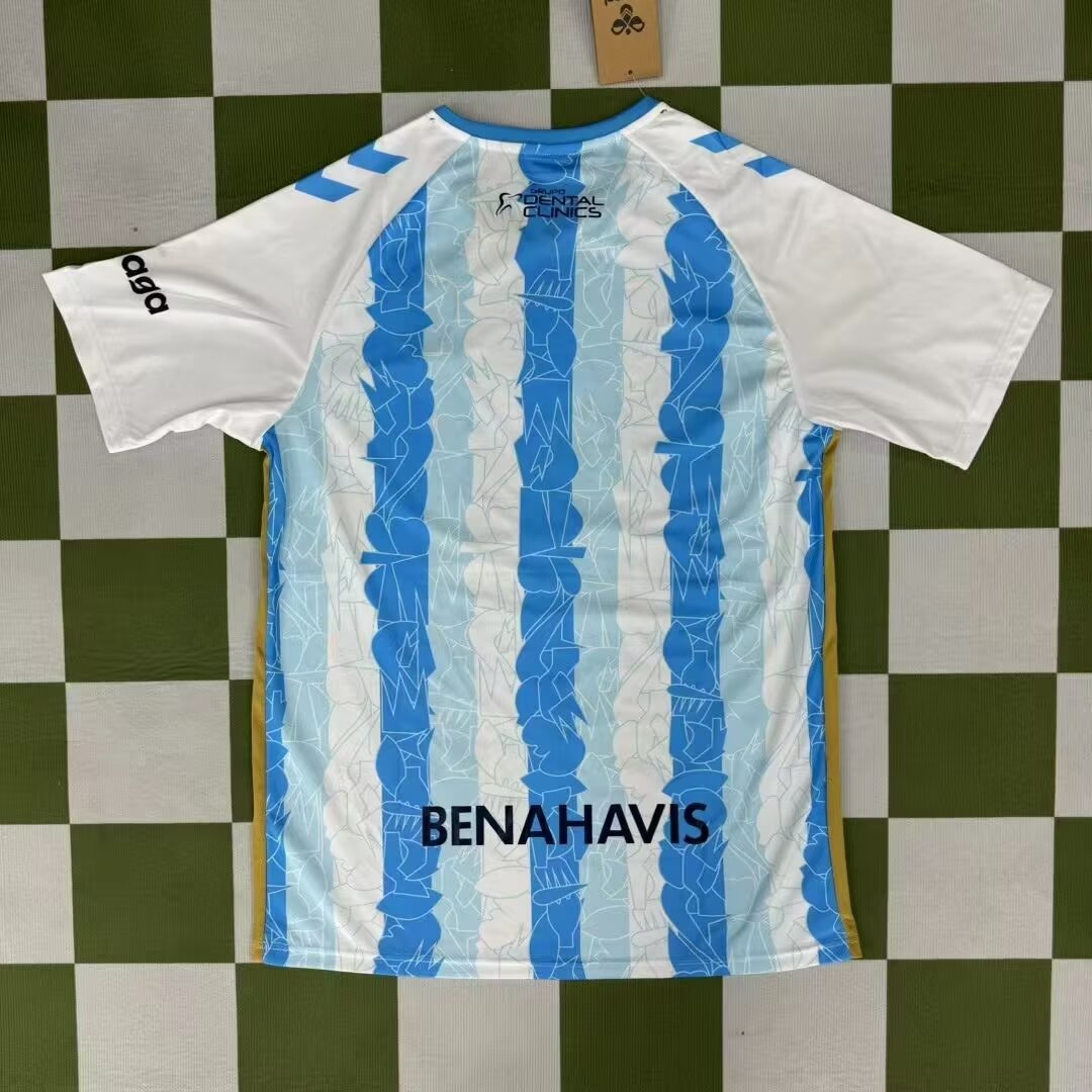 24/25 Malaga Home Football Shirt Thai Quality