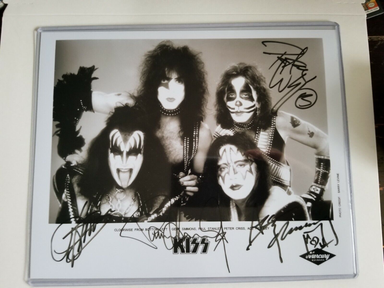 Kiss Band Signed 8x10 Photo Poster painting RP -  Shipping!!