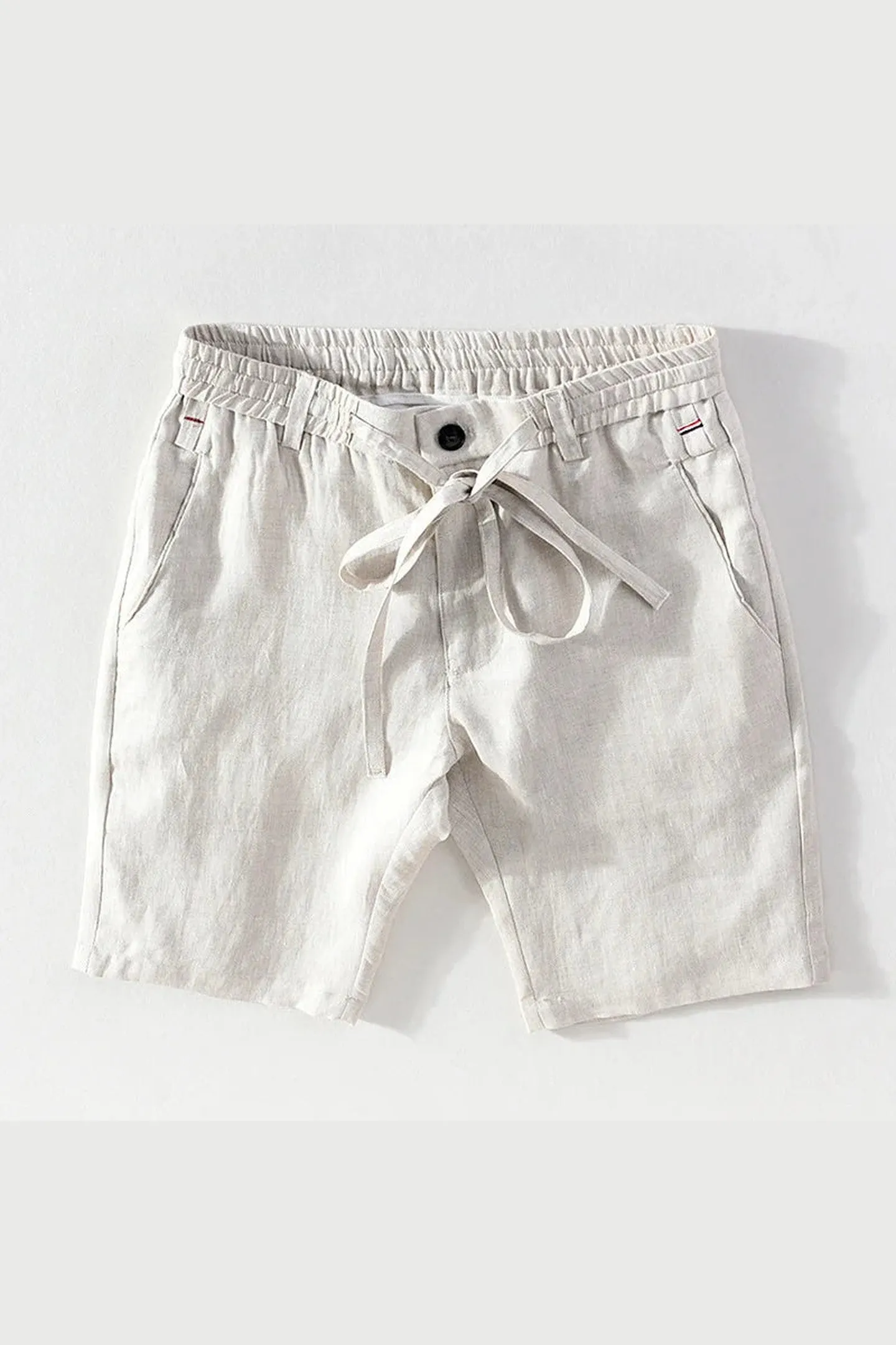 Men's Linen Summer Shorts &ndash; Lightweight Coastal Casual Wear