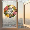 Letters DIY Diamond Painting Acrylic Special Shape Pendant Hanging Kit