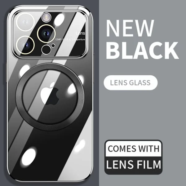 Transparent magnetic iPhone case