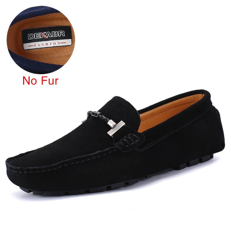 DEKABR Trendy Men Casual Shoes Big Size 38-47 Brand Summer Driving Loafers Breathable Wholesale Man Soft Footwear Shoes For Men