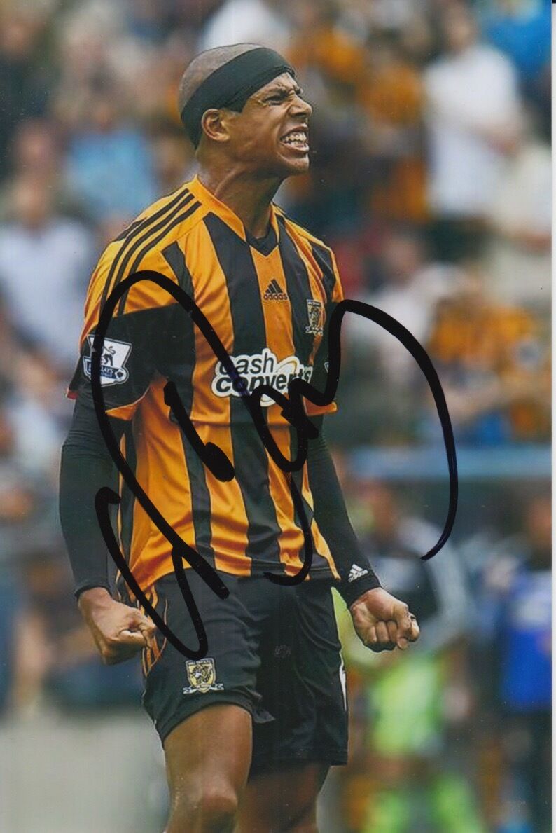 HULL CITY HAND SIGNED CURTIS DAVIES 6X4 Photo Poster painting 5.