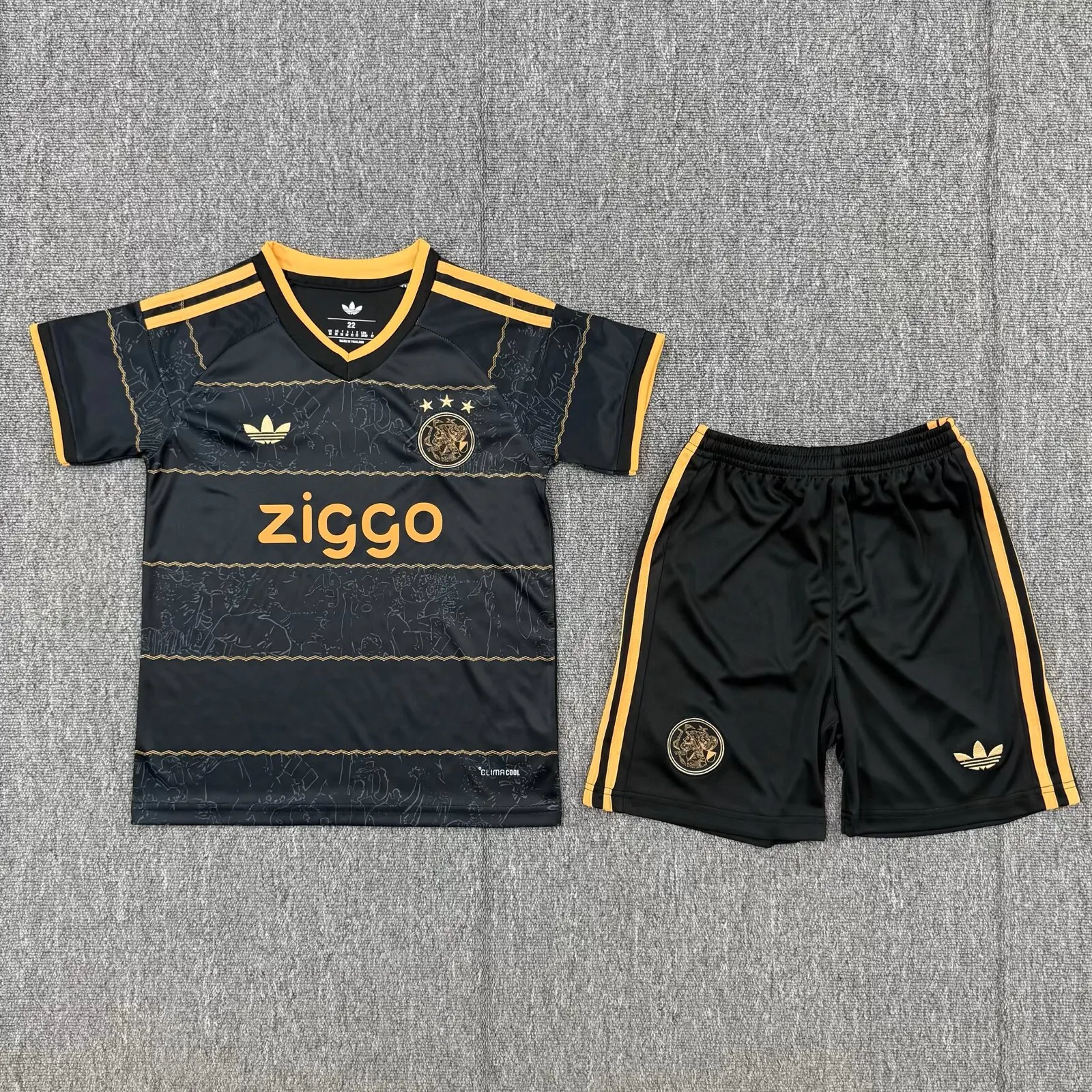 26/27 Ajax Away Kids Kit Thai Quality Football Jersey