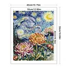 Van Gogh - Chrysanthemums-11CT Stamped Cross Stitch 40*50cm/15.75*19.69in