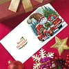 (US Only)6PCS DIY Xmas Gnome Diamond Art Greeting Cards Congratulations Cards & Gifts