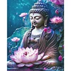 Buddha-11CT Stamped Cross Stitch 40*50cm