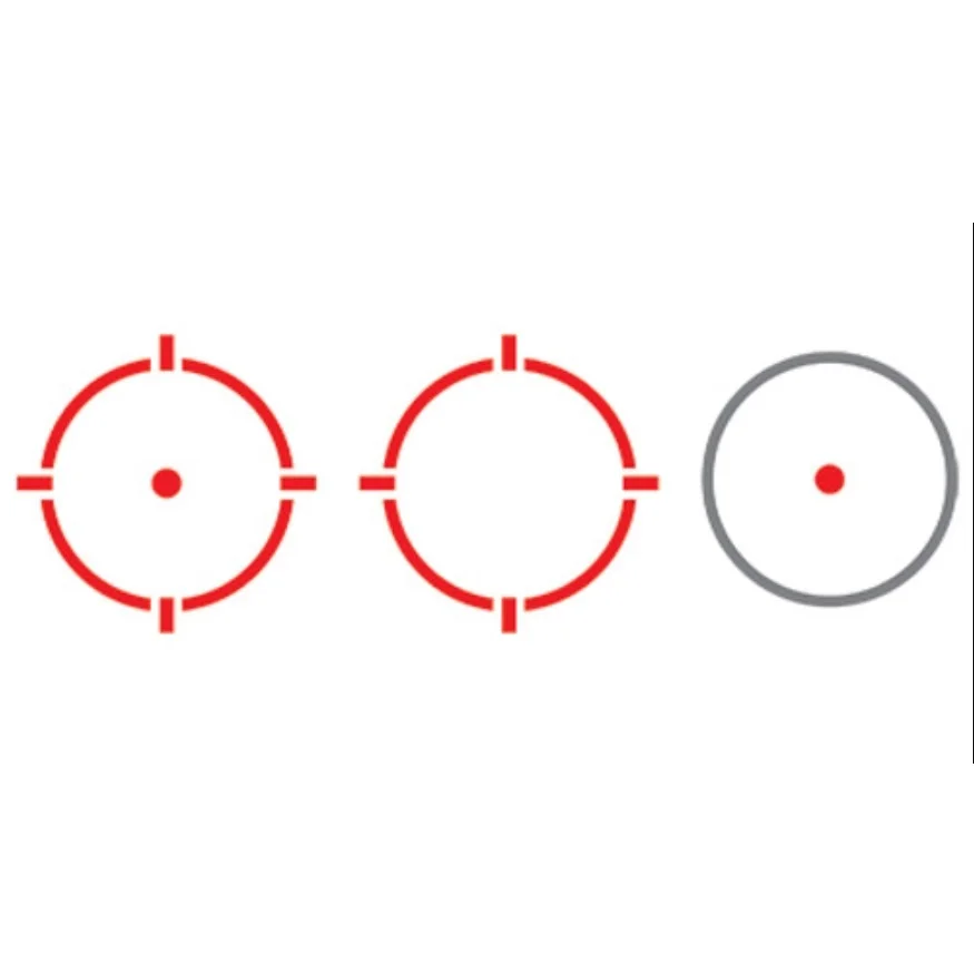 ohhunt® 1x18x20 Enclosed Red Dot Sight Shake Awake Red Dot Multi-reticle System Solar Failsafe with 507C and Doctor Adapter Plates