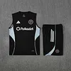 2025/2026 Inter Miami Pre-Match Training Black Vest+Shorts Football1:1 Thai Quality