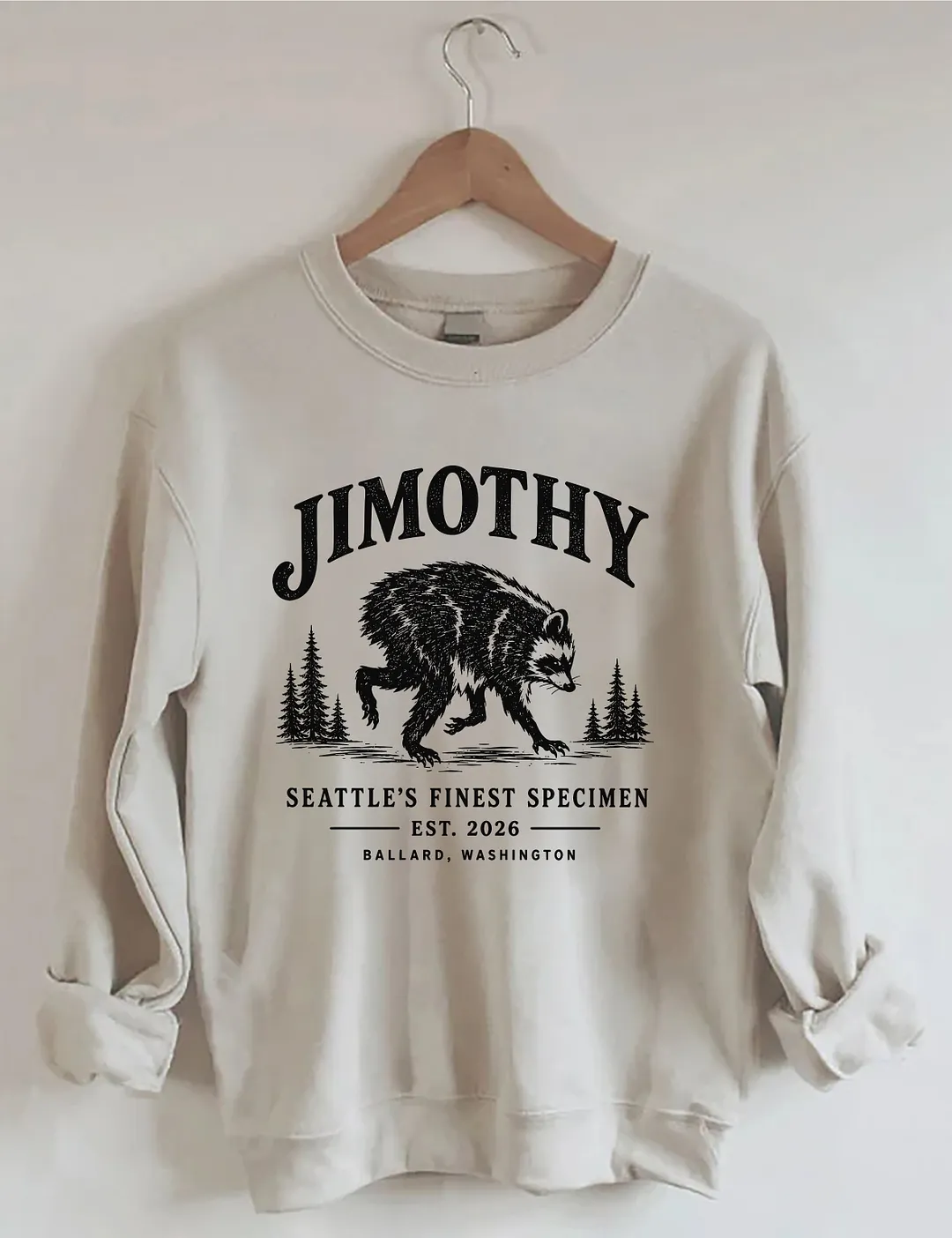 Jimothy Viral Raccoon Sweatshirt