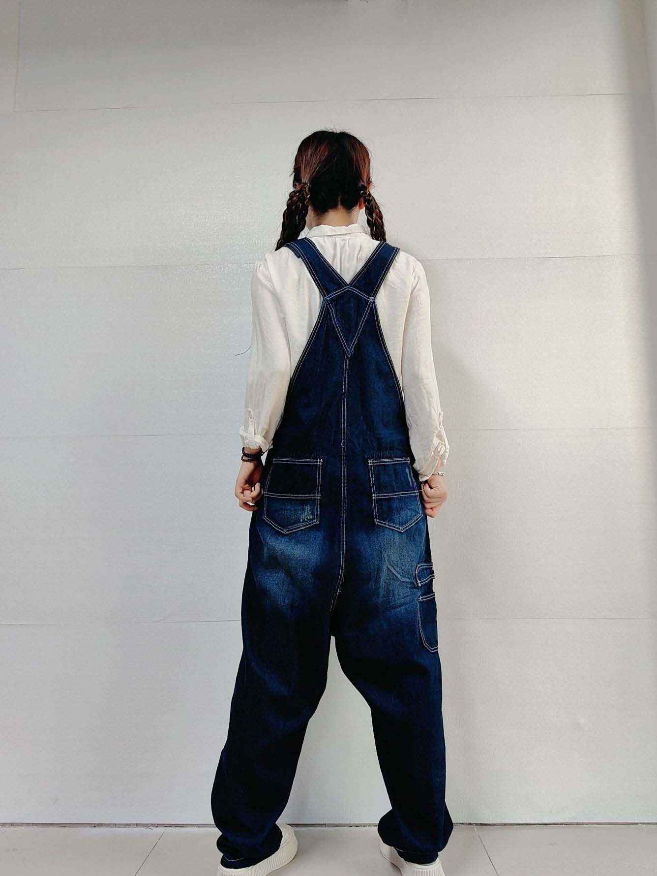 Women Half Sleeve V-neck Solid Color Dress