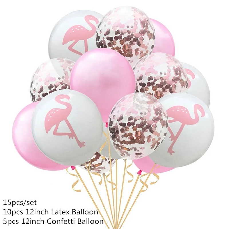 Hawaii Party Luau Flamingo Party Decorations Pineapple Summer Tropical Party Supplies Hawaiian Birthday Party Decor Wedding