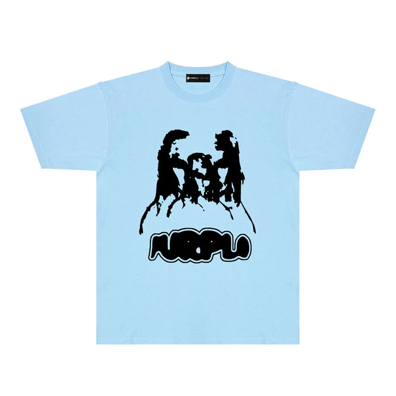 Purple fashion T-shirt