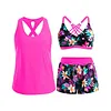 🏖️LAST DAY SALE 49% OFF 🔥Aqua Eve Three Piece Tankini with Shorts🩱
