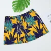 Men Printing Beach Shorts