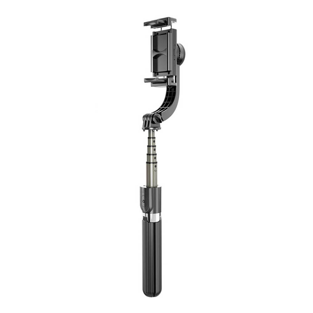 

L08 Bluetooth Selfie Stick Tripod Handheld Remote Video Gimbal Stabilizer, Black, 501 Original