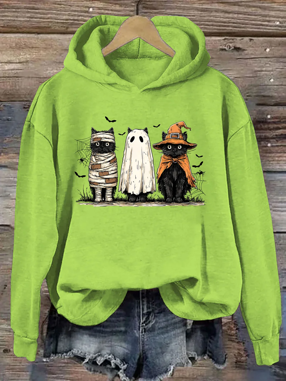 Black Cat Pumpkin Hoodie
