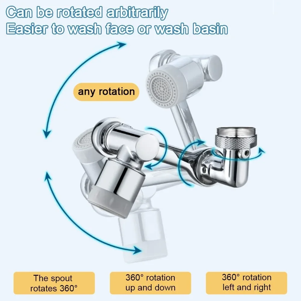 Rotary Mechanical Faucet Aerator