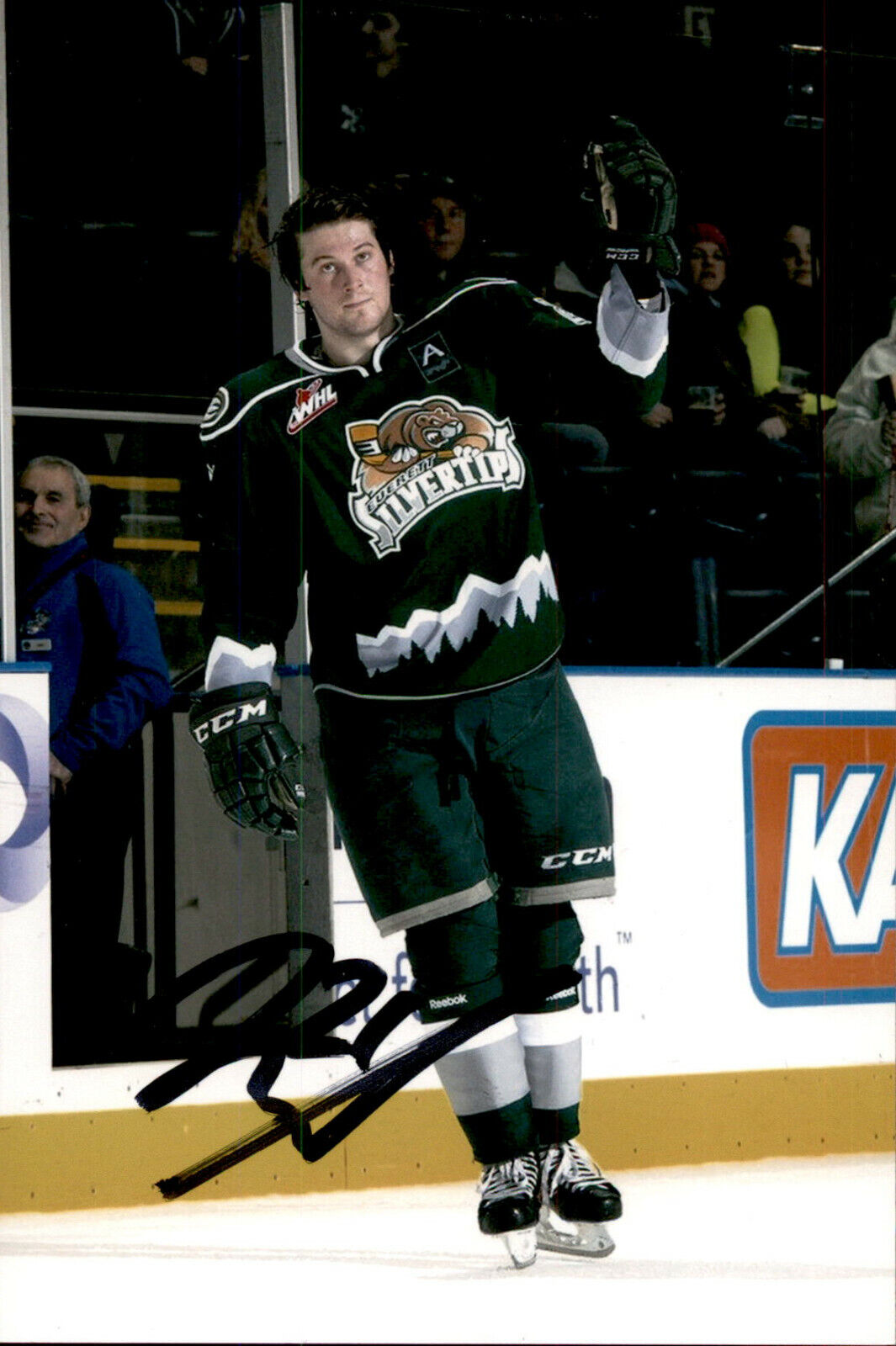 Joshua Winquist SIGNED 4x6 Photo Poster painting EVERETT SILVERTIPS / NEW YORK ISLANDERS