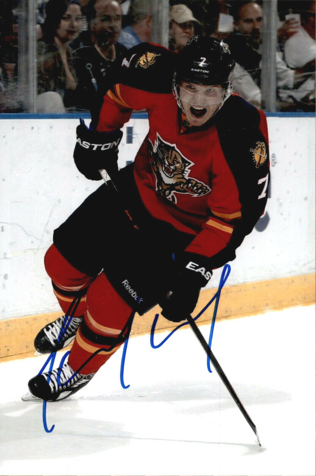 Dmitry Kulikov SIGNED 4X6 Photo Poster painting FLORIDA PANTHERS #3