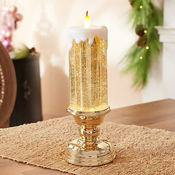 Color Changing LED Water Candle with Glitter | IFYHOME