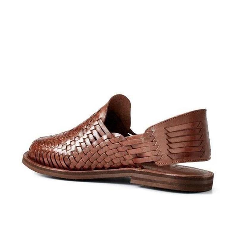 Men's Handcrafted Woven Slip On Shoes